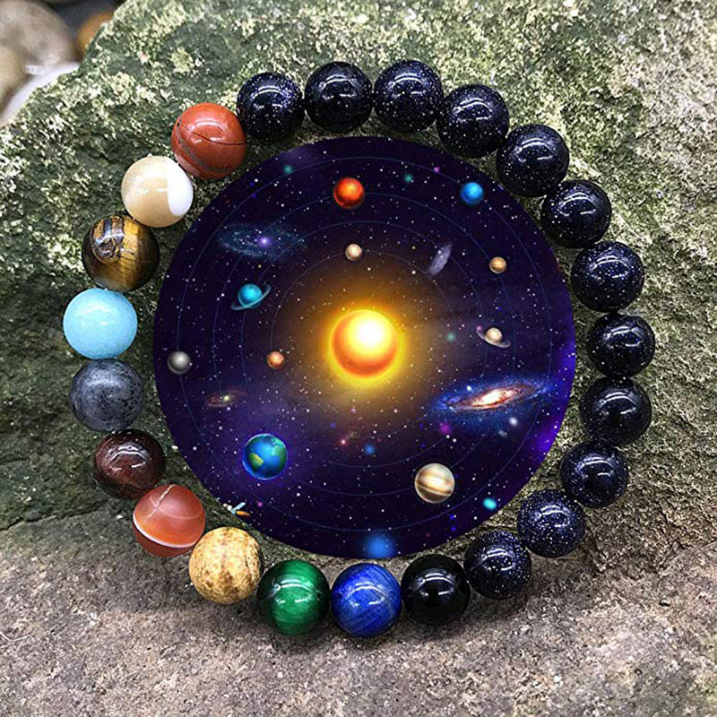 Items Cosmic Galaxy Eight Planets Bracelet