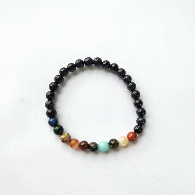Items Cosmic Galaxy Eight Planets Bracelet