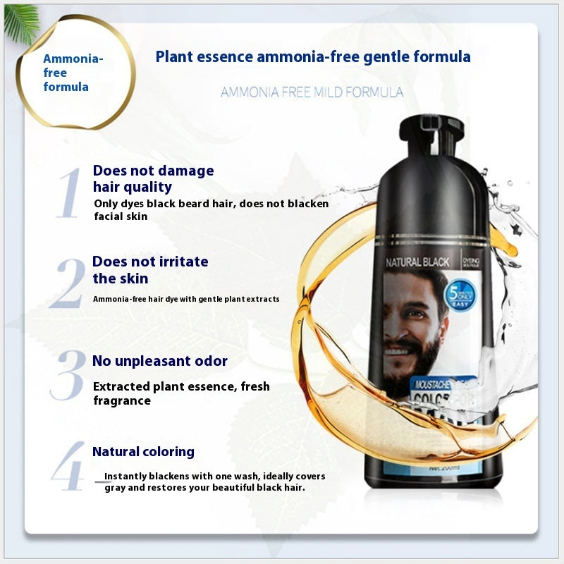 Men's Beard Care Hair Color Cream