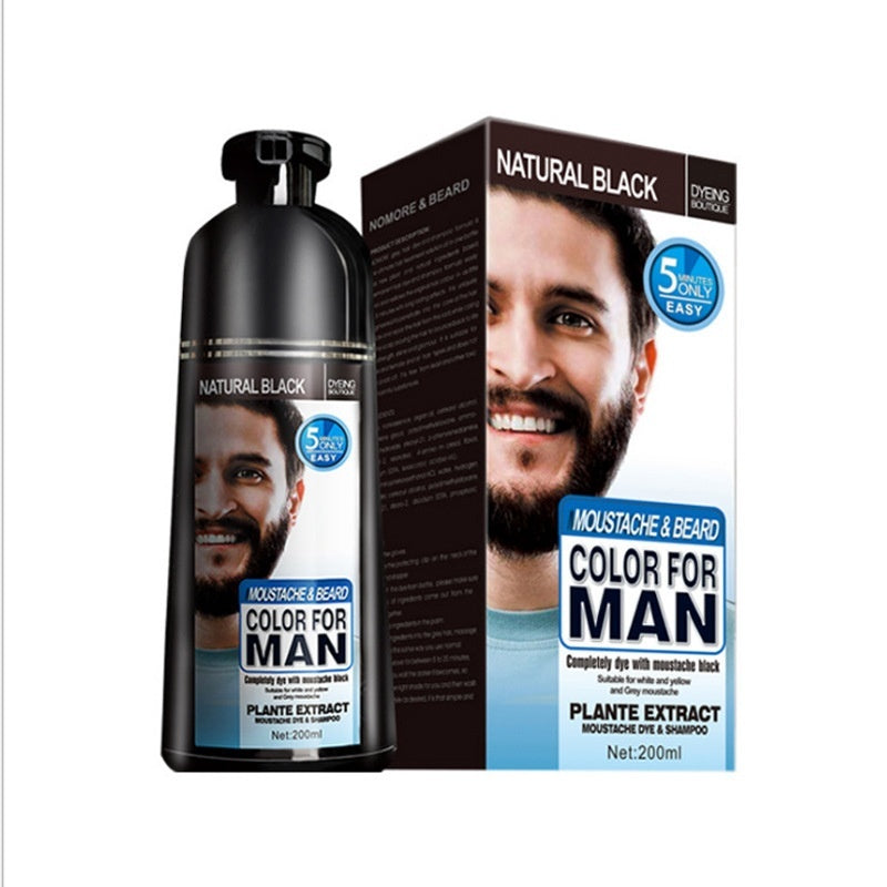 Men's Beard Care Hair Color Cream