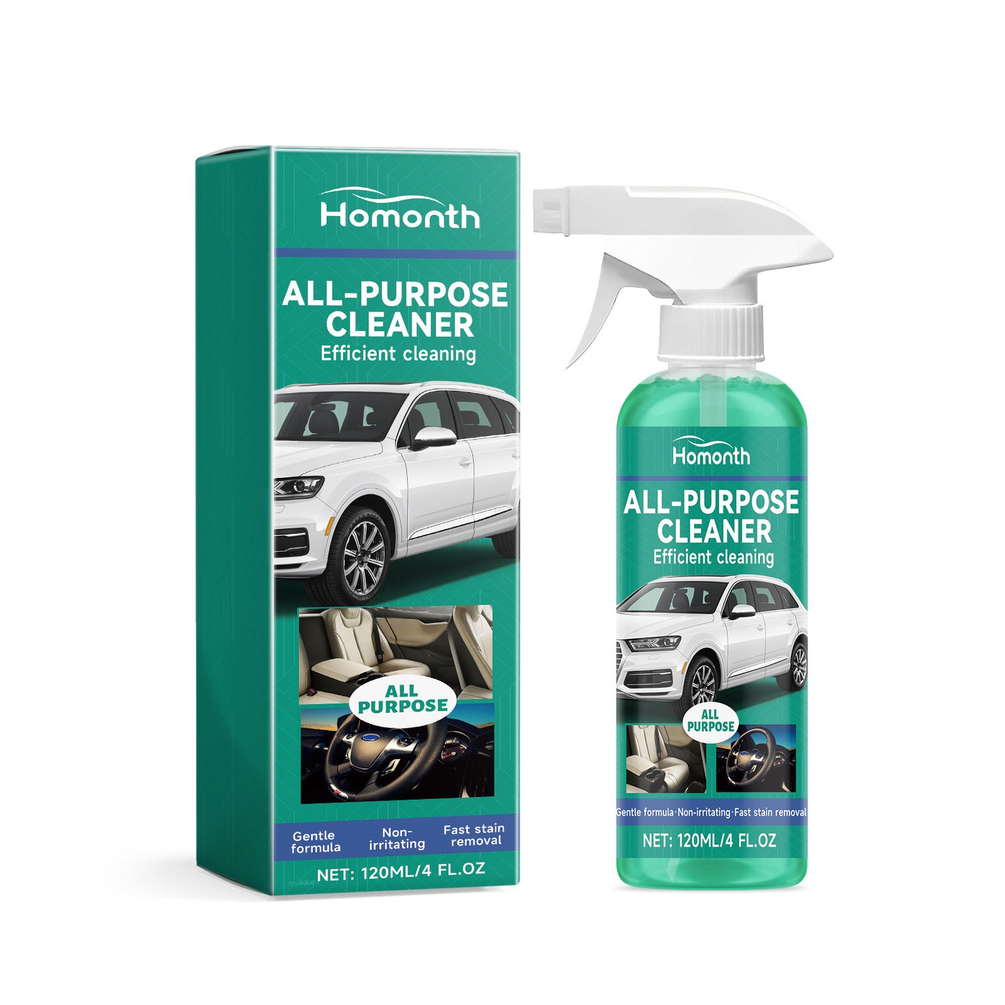 Car Interior Foamed Cleaner Cleaning