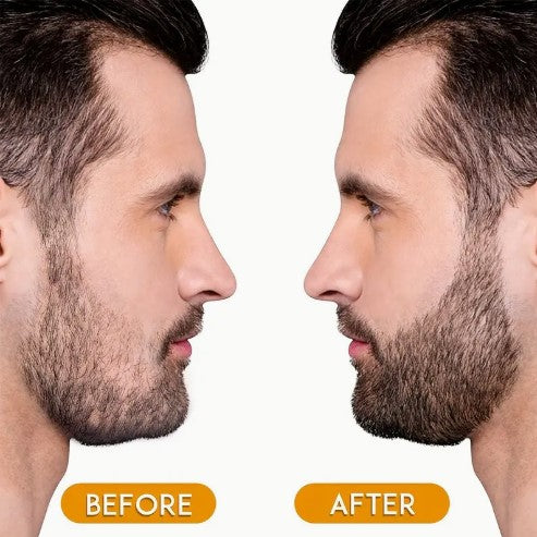 Men's Beard Pen, Beard Filling Pen, Enhances Natural Beard Definition & Contour, Long-Lasting, Waterproof, Beard Grooming Pencil