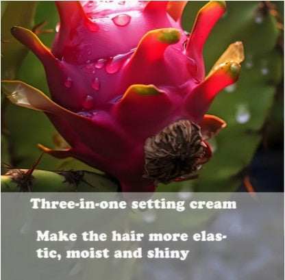 DAE Cactus Fruit 3-In-1 Styling Cream - Smooth Styles, Prep Shiny Blowouts,