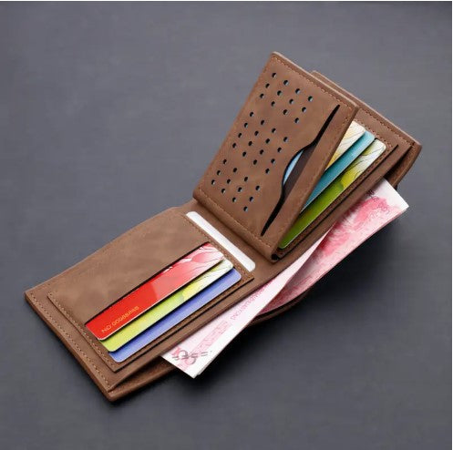Vintage Style PU Leather Wallet -