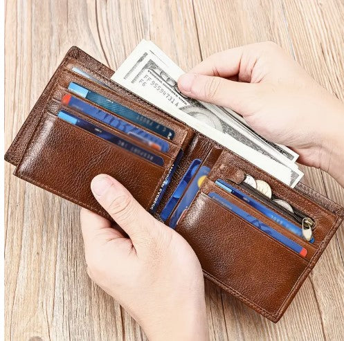 Leather Wallet | 14 Card Slots