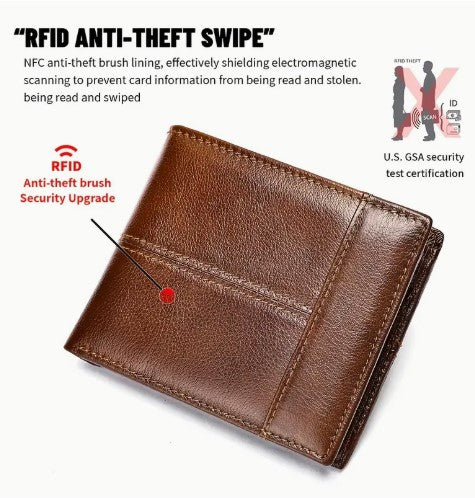 Leather Wallet | 14 Card Slots