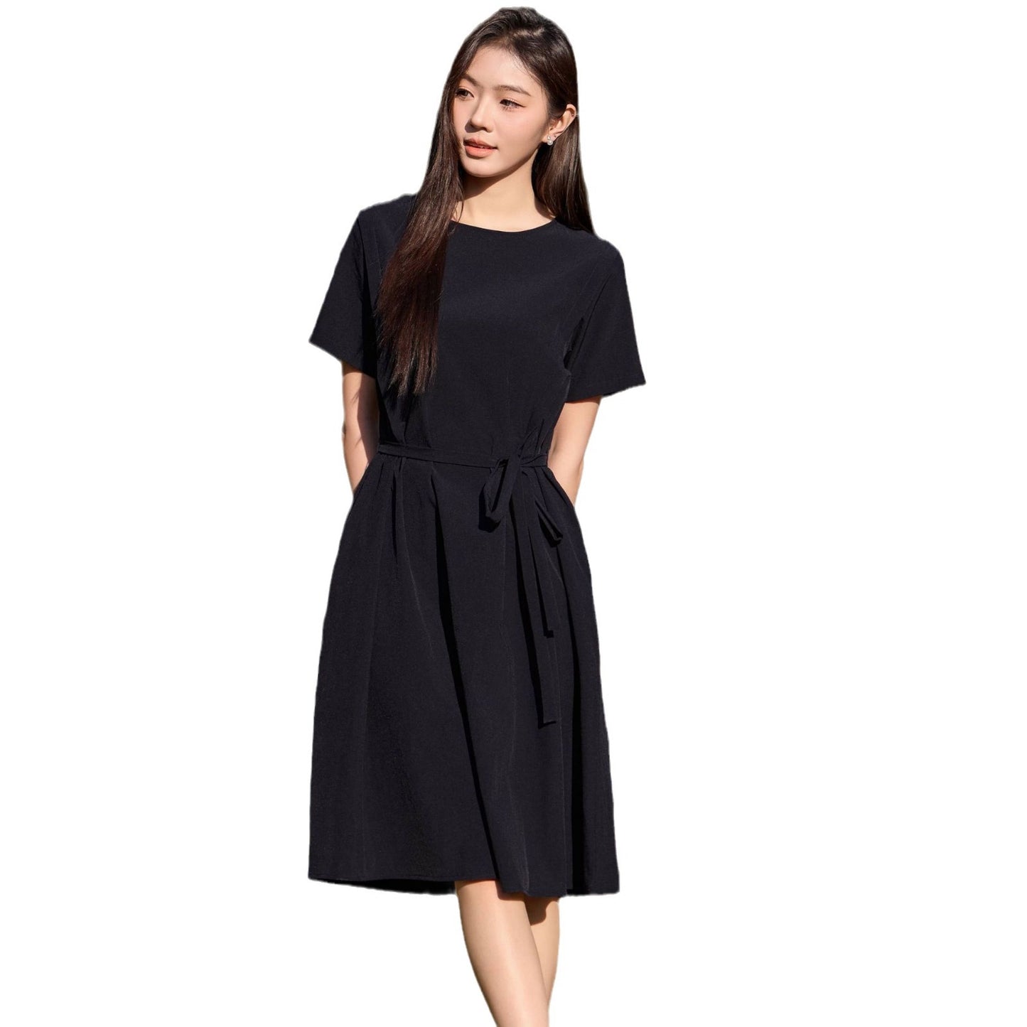 Summer Dress, Long Korean Loose Dress Slim
