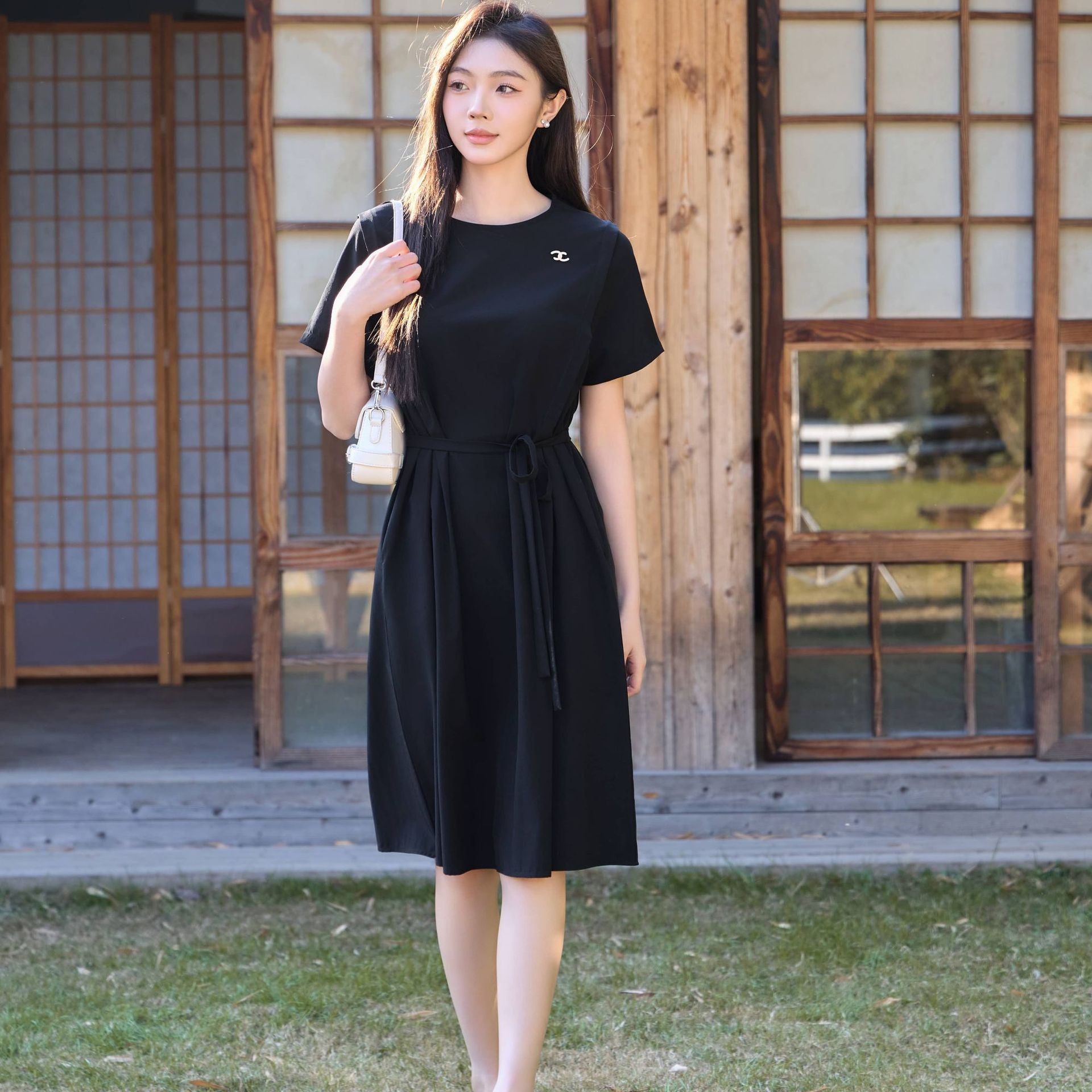 Summer Dress, Long Korean Loose Dress Slim