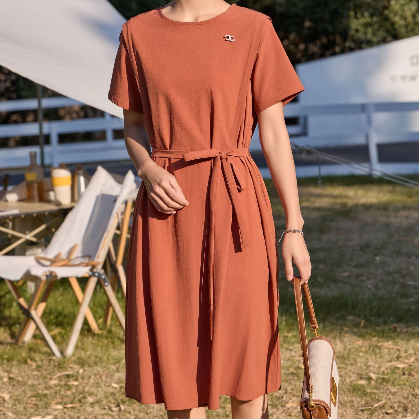 Summer Dress, Long Korean Loose Dress Slim