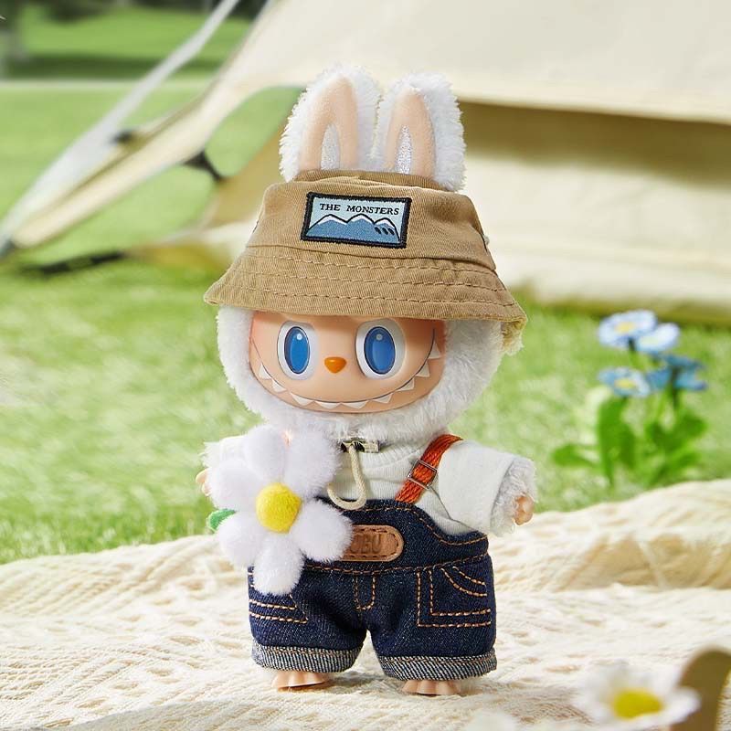 Spot Wholesale POPMART LABUBU Spring Wild Vinyl Plush Doll Pendant Trendy Blind Box