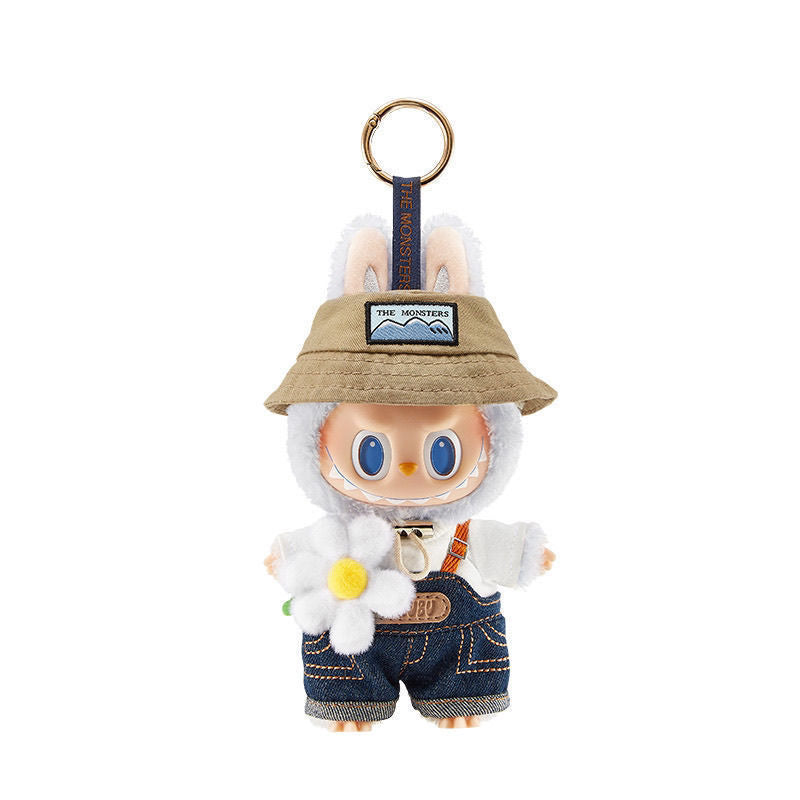 Spot Wholesale POPMART LABUBU Spring Wild Vinyl Plush Doll Pendant Trendy Blind Box