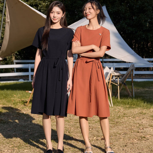 Summer Dress, Long Korean Loose Dress Slim