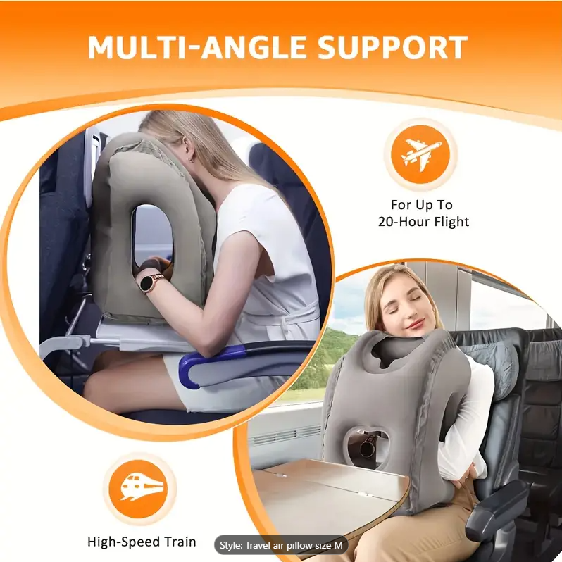 2025 Upgraded Inflatable Travel Pillow for Sleep