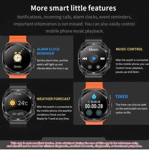Stylish Smartwatch with Call Functionality