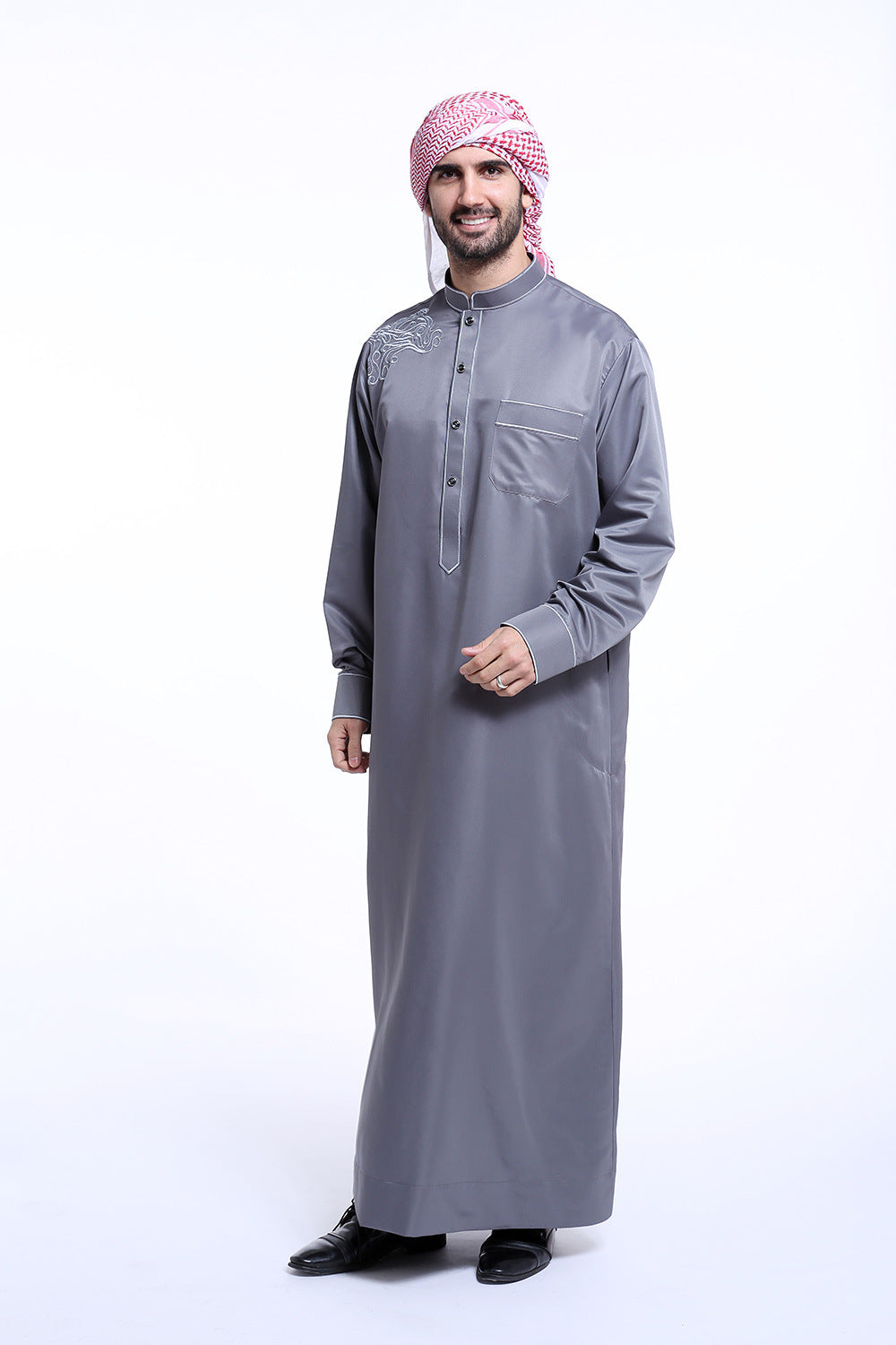Men&#039;s Clothing Middle East Arabian Robe Hui Nationality Clothing Indian Long Shirt