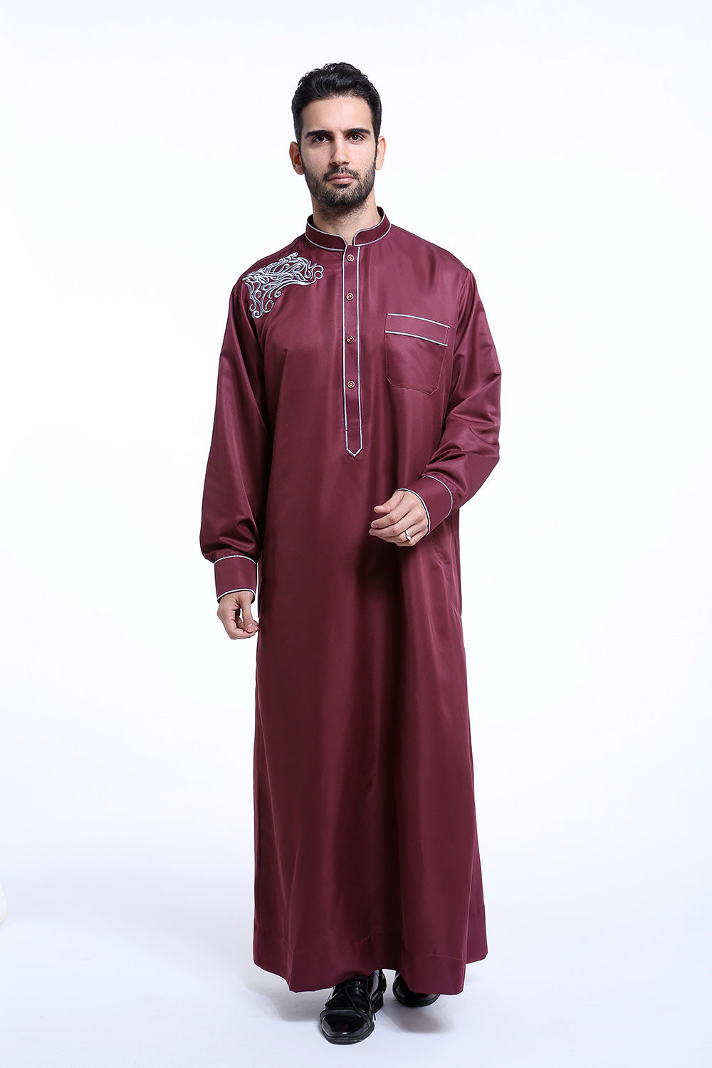 Men&#039;s Clothing Middle East Arabian Robe Hui Nationality Clothing Indian Long Shirt