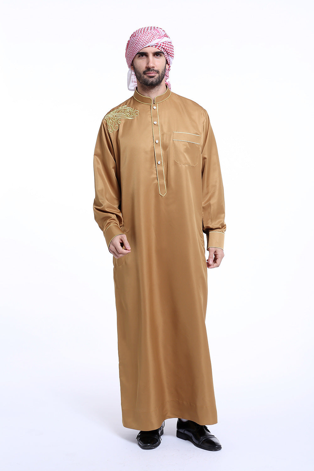 Men&#039;s Clothing Middle East Arabian Robe Hui Nationality Clothing Indian Long Shirt