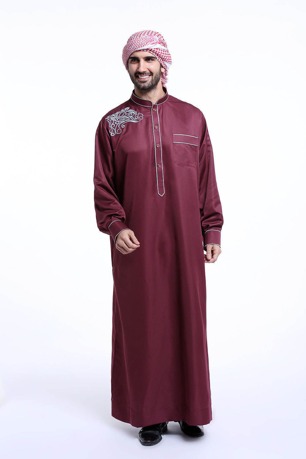 Men&#039;s Clothing Middle East Arabian Robe Hui Nationality Clothing Indian Long Shirt