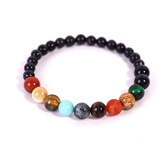 Items Cosmic Galaxy Eight Planets Bracelet