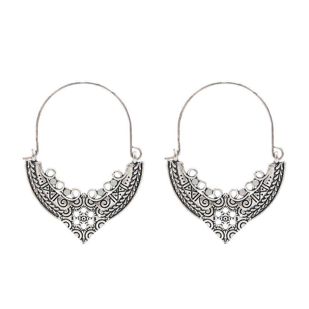 European And American Hollow Bohemian Earrings