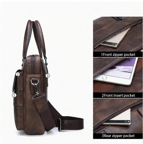 Laptop Genuine Leather Bag
