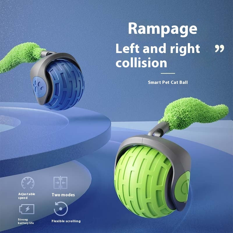 Interactive Cat Toys Ball Auto Electric Rolling Ball