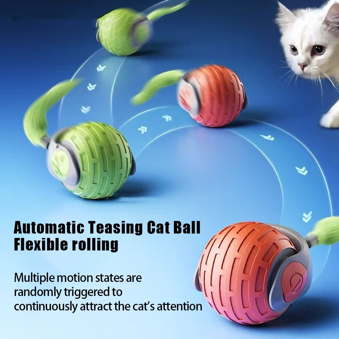 Interactive Cat Toys Ball Auto Electric Rolling Ball