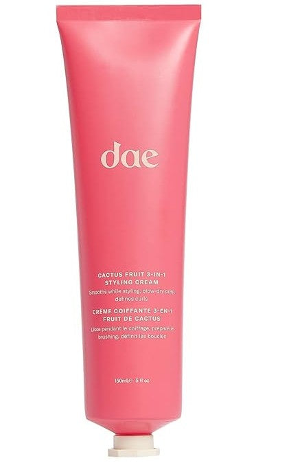 DAE Cactus Fruit 3-In-1 Styling Cream - Smooth Styles, Prep Shiny Blowouts,
