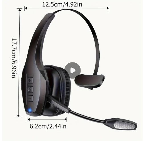 55Hrs Working Time 36Hrs Talking Time Wireless Headphone