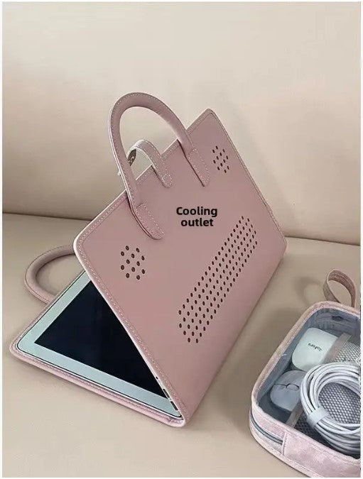 Portable PU leather sleeve