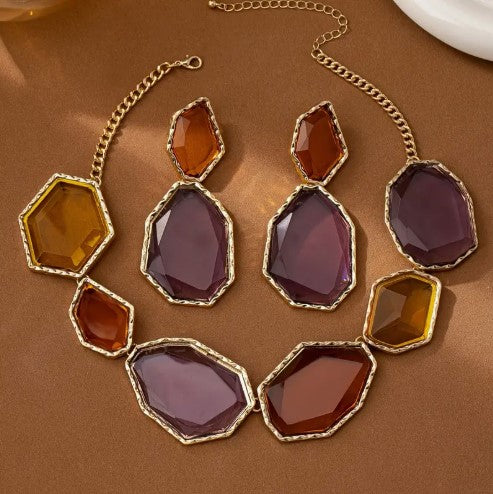 Luxury 18K Golden Plated Jewelry Set - Ideal for Wedding, Party Accessory - Versatile All-Season