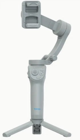 Phone Gimbal Stabilizer with Fill Light, Gimbal Stabilizer for all Smartphones, Stabilizer for Video Recording