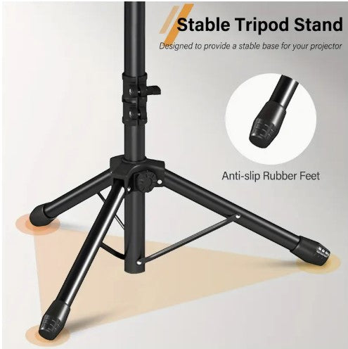 Adjustable Aluminum Laptop Stand - Portable & Foldable Ergonomic Riser for Desk.