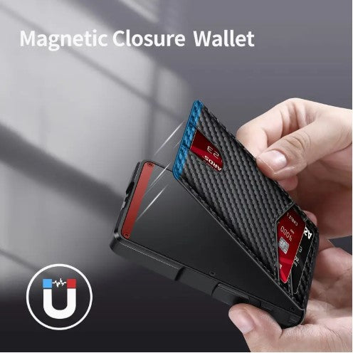 Slim RFID, Scratch Resistant, Credit Card Holder & Money Clip