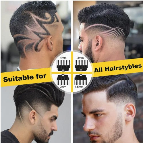 Men's Hair Clipper and Beard Trimmer Professional Set