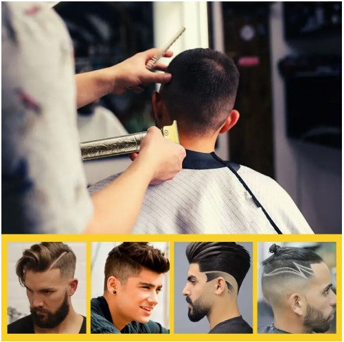 Men's Hair Clipper and Beard Trimmer Professional Set