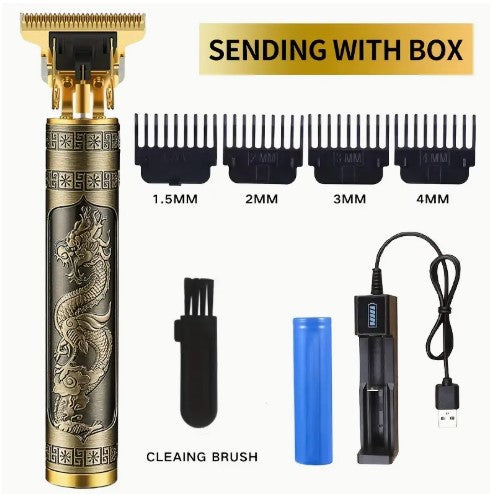 Men's Hair Clipper and Beard Trimmer Professional Set