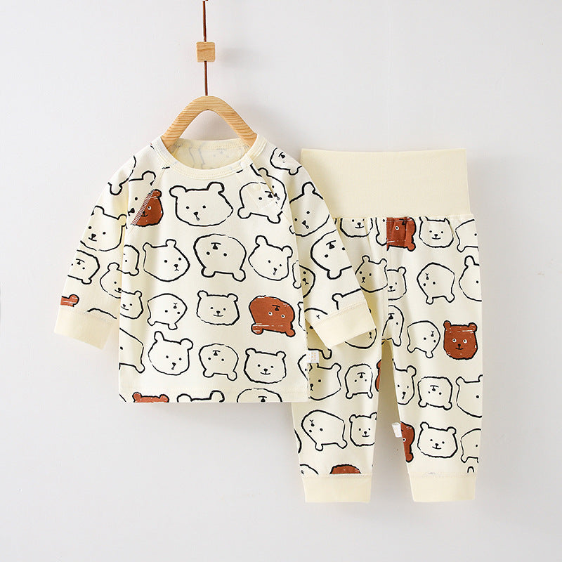 Children&amp;#039;s Pure Cotton Underwear Boneless A Class Baby Autumn Clothes Long Pants Autumn Clothes Baby Clothing Home Clothes Wholesale