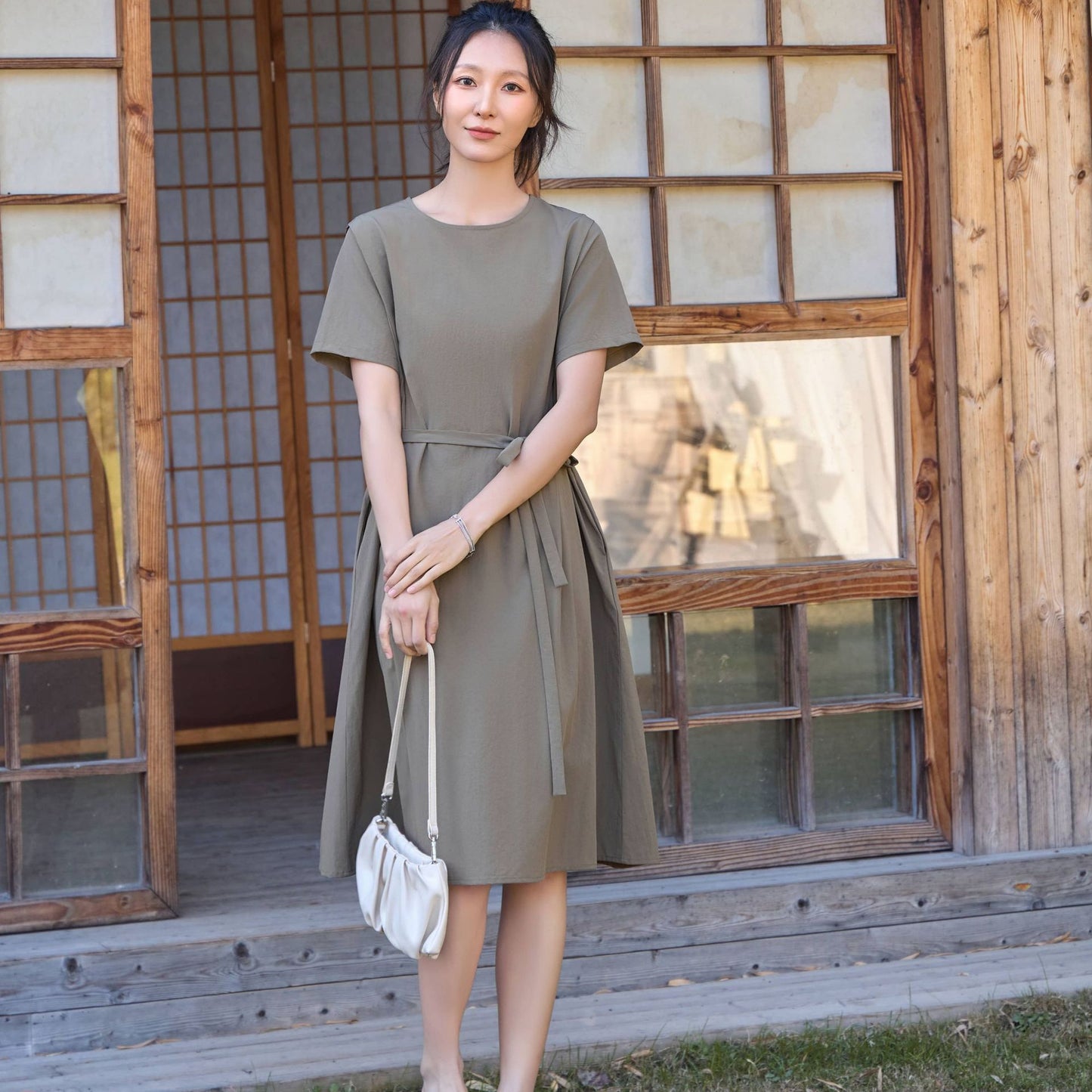 Summer Dress, Long Korean Loose Dress Slim