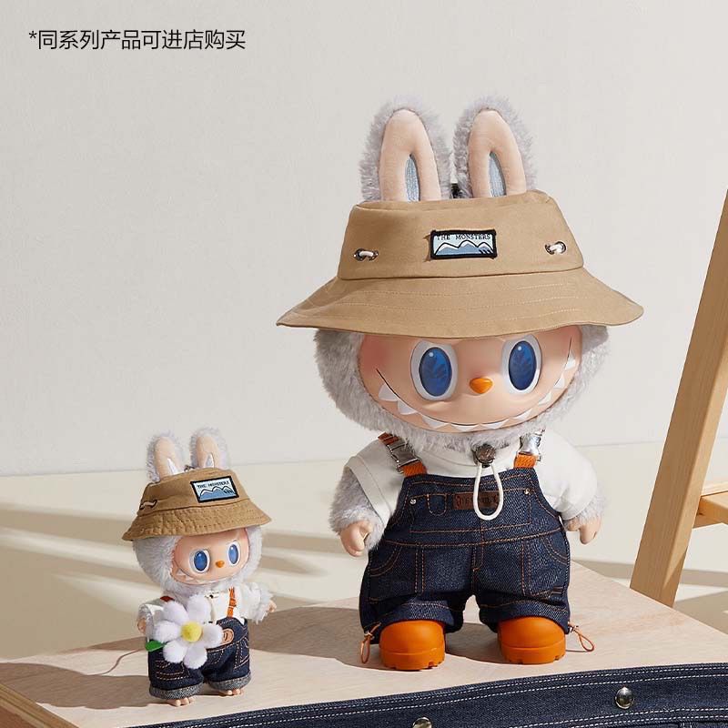 Spot Wholesale POPMART LABUBU Spring Wild Vinyl Plush Doll Pendant Trendy Blind Box