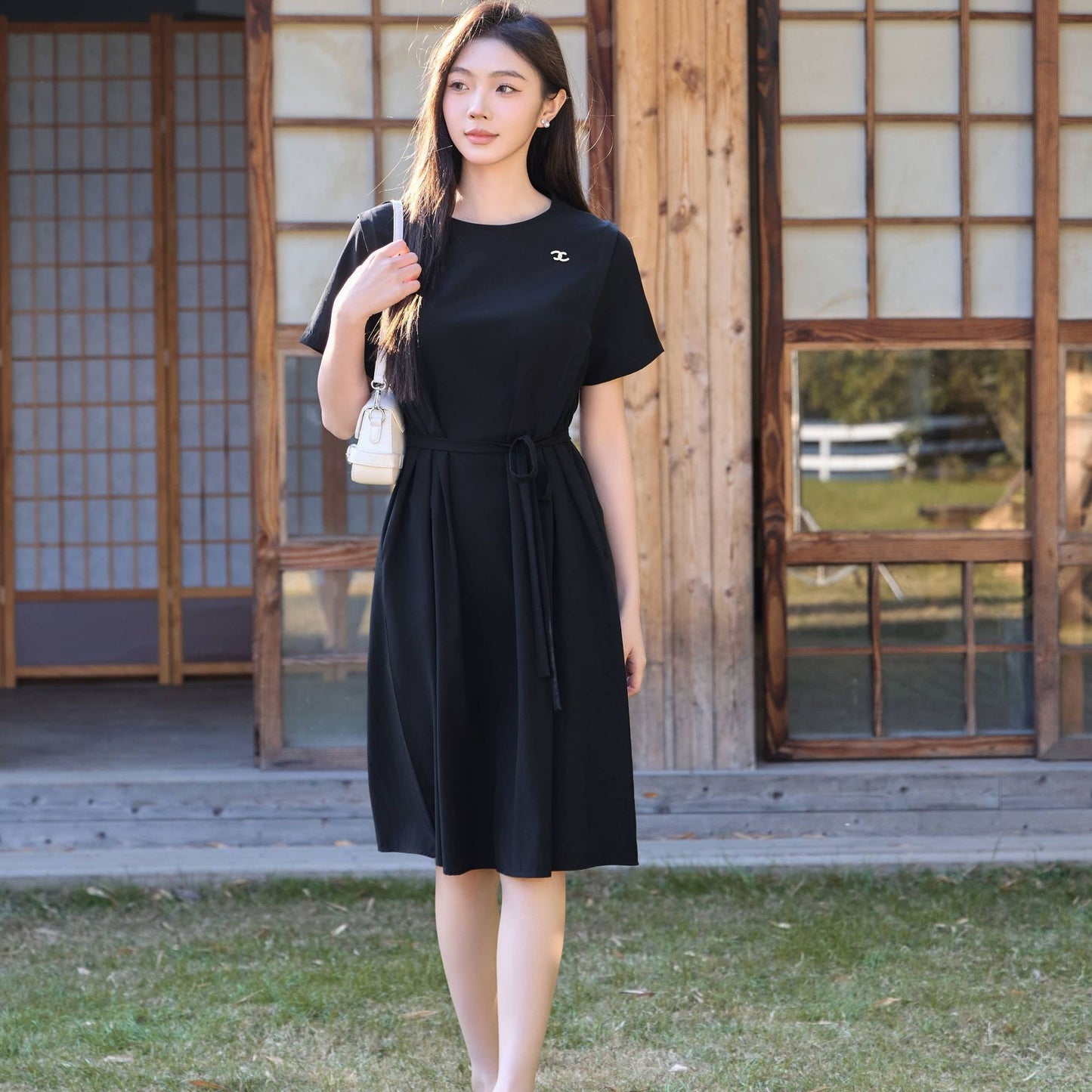 Summer Dress, Long Korean Loose Dress Slim