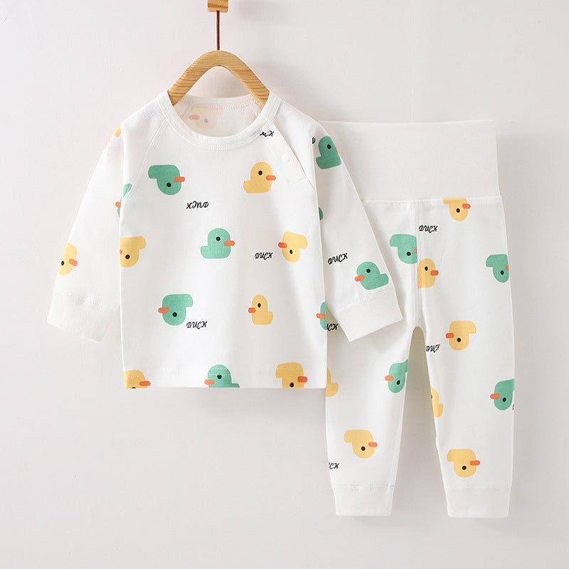 Children&amp;#039;s Pure Cotton Underwear Boneless A Class Baby Autumn Clothes Long Pants Autumn Clothes Baby Clothing Home Clothes Wholesale