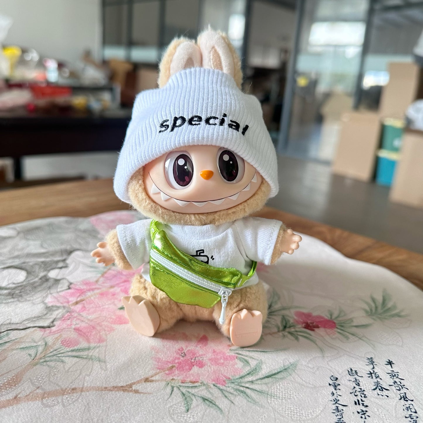 Only Clothes] Second Generation Labubu Sit Party Doll Clothes LABUBU Doll Suit For SPECIAL