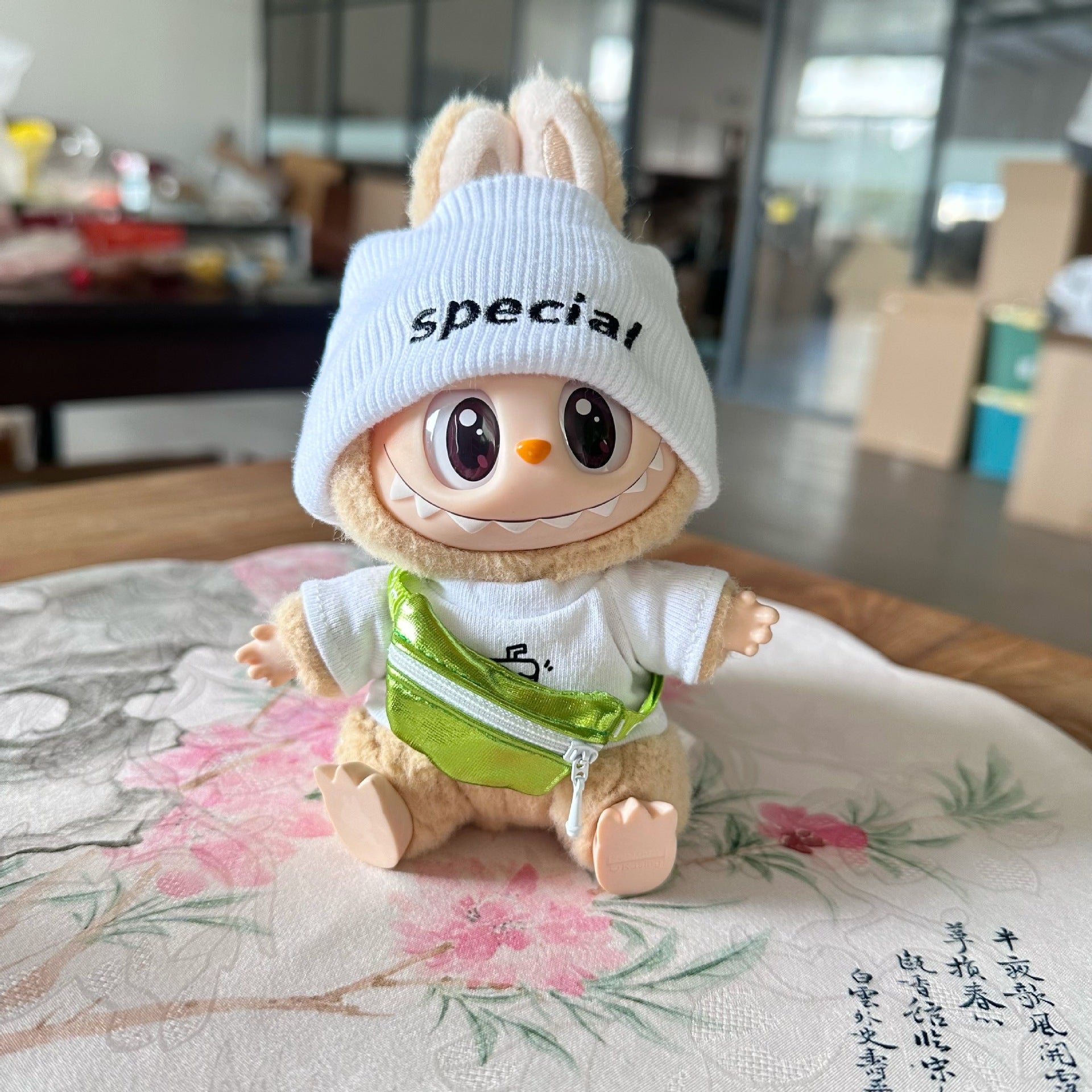 Only Clothes] Second Generation Labubu Sit Party Doll Clothes LABUBU Doll Suit For SPECIAL