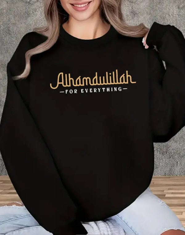 Women's Alhamdulillah for Everything sweatshirt