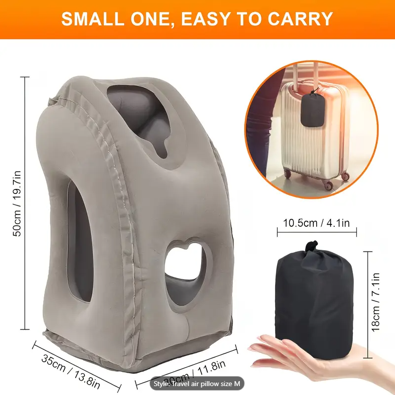 2025 Upgraded Inflatable Travel Pillow for Sleep