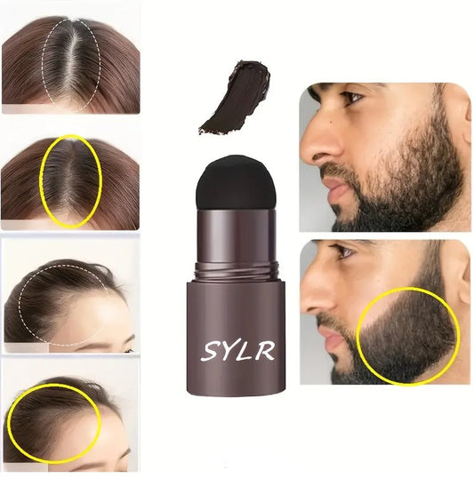 Instant Hairline Filler & Concealer Pen - Waterproof, Sweat-Proof Shadow Powder for Natural Look - Versatile for Brows & Scalp