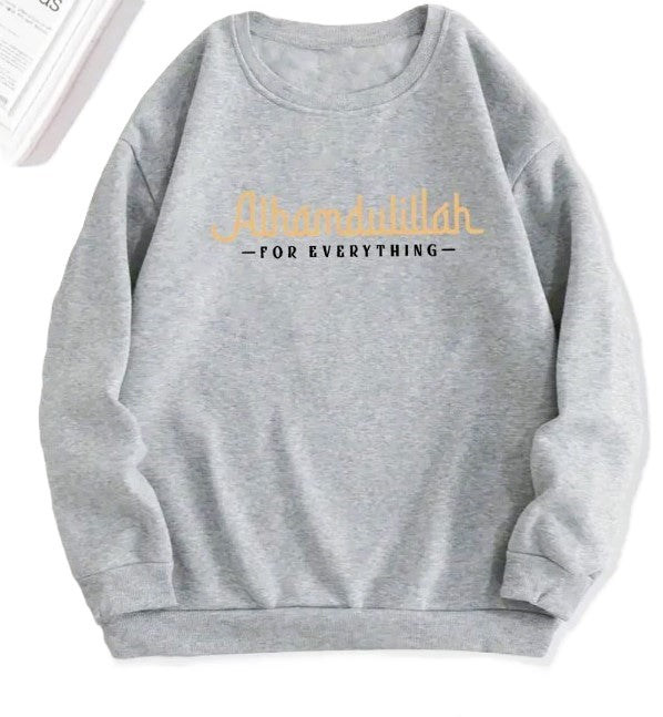 Women's Alhamdulillah for Everything sweatshirt