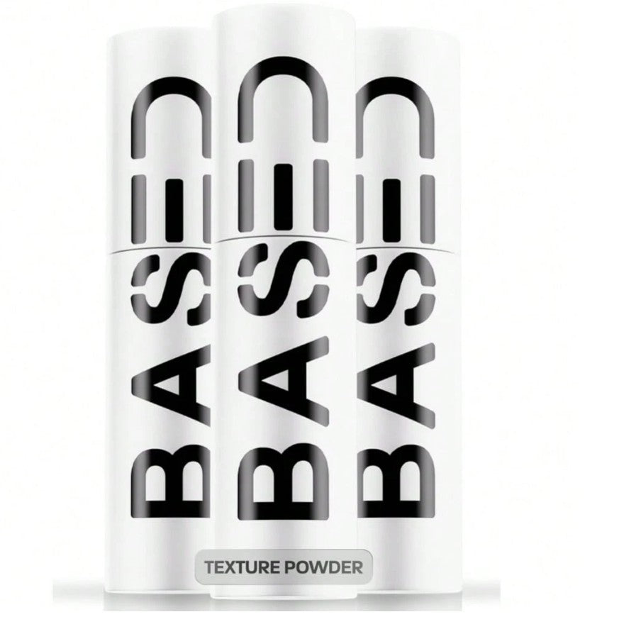 BASED Hair Texturizing Powder, Lightweight & Volumizing Hair (1.69oz Bottle, Pack Of 3)