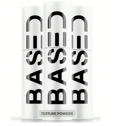BASED Hair Texturizing Powder, Lightweight & Volumizing Hair (1.69oz Bottle, Pack Of 3)